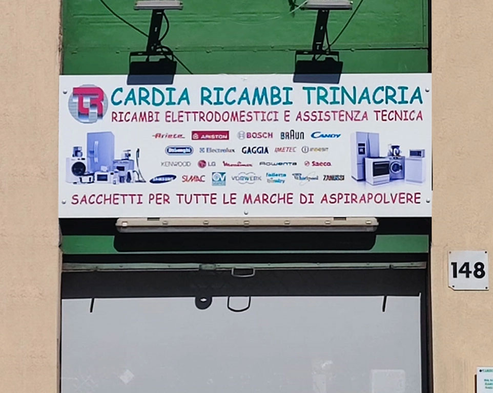 Magazzino Ricambi Elettrodomestici Messina - Cardia Trinacria